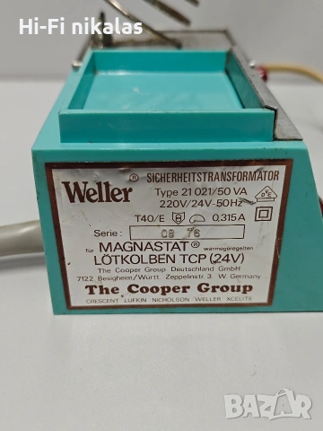 станция за запояване поялник WELLER MAGNASTAT TCP-S 60 WATT, снимка 2 - Поялници и запояване - 54483261