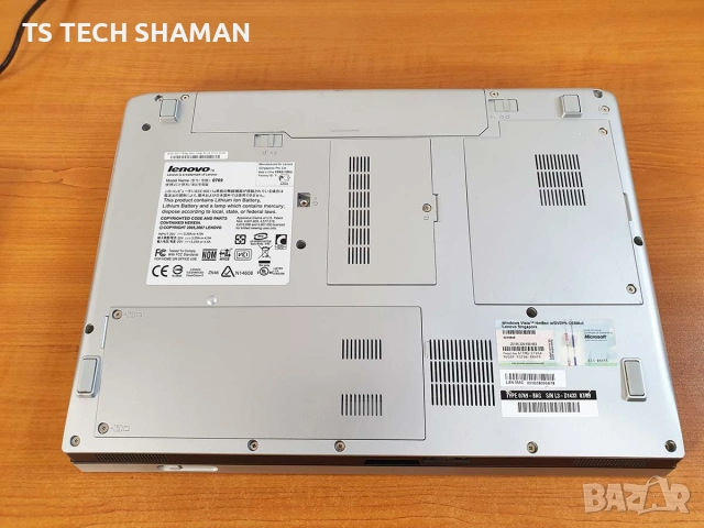 ⭐Продавам ретро лаптоп класика Lenovo 3000 L200 с два Windows Vista и XP.⭐, снимка 10 - Антикварни и старинни предмети - 55183646