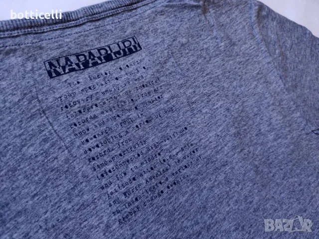 Napapijri Cotton Short Sleeve Mens - M - oригинална мъжка тениска, снимка 8 - Спортни дрехи, екипи - 55503898