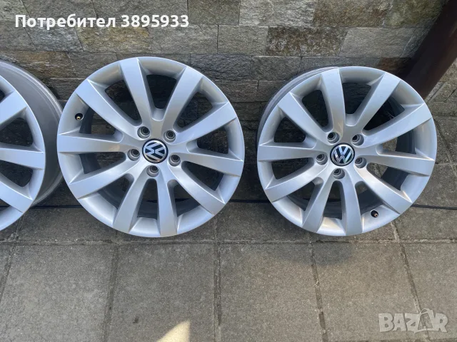 Оригинални джанти VW Scirocco, Tiguan, Touran, Golf, Passat, Caddy, снимка 3 - Гуми и джанти - 49606045