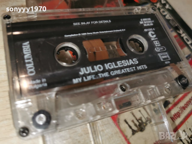 JULIO IGLESIAS-ORIGINAL TAPE 1905261958H2E6R, снимка 5 - Аудио касети - 54609466