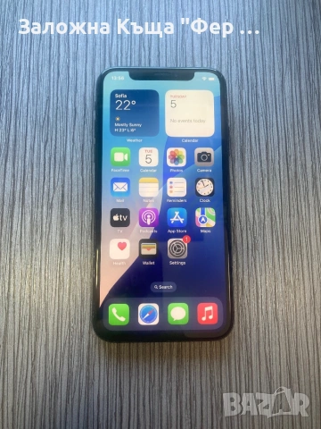 iPhone XS 86% battery 