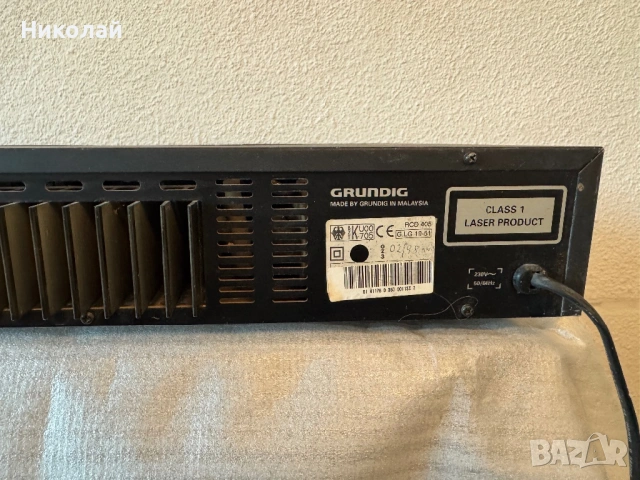 GRUNDIG RCD 405 РЕСИВЕР, снимка 9 - Ресийвъри, усилватели, смесителни пултове - 54918100