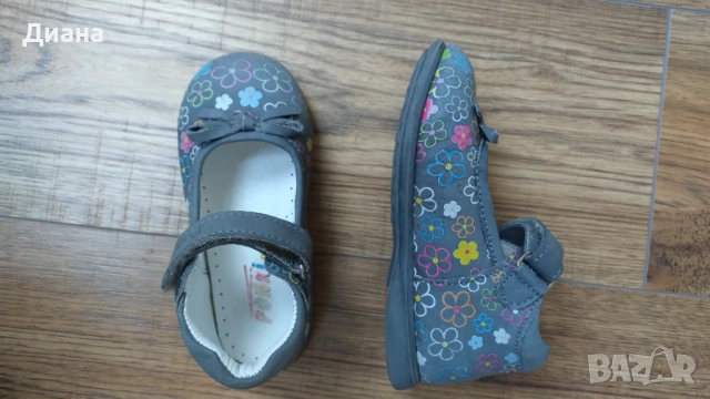 Балеринки PONKI Florance Grey 24, снимка 2 - Детски обувки - 54707518
