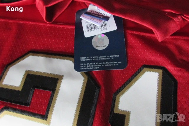 Винтидж фланелка Fila Fiorentina Italia Reebok San Francisco футбол NFL САЩ Сан Франциско USA , снимка 4 - Футбол - 54954521