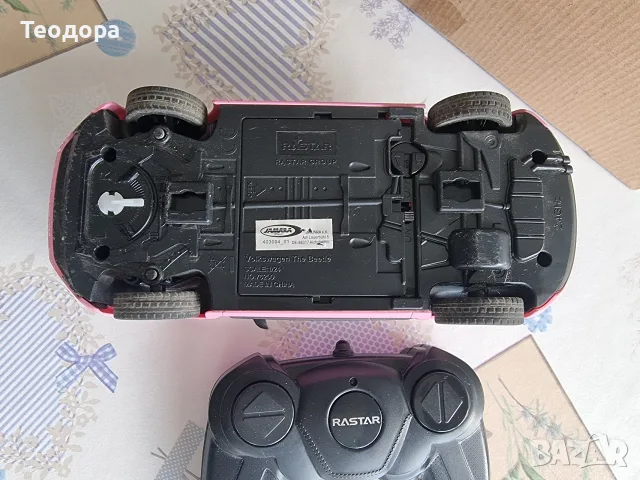 Радиоуправляема количка VW Beetle 1:24, снимка 2 - Коли, камиони, мотори, писти - 55417755