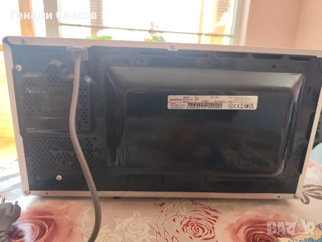 Микровълнова Samsung MS23K3513AW, снимка 4 - Микровълнови - 55155582