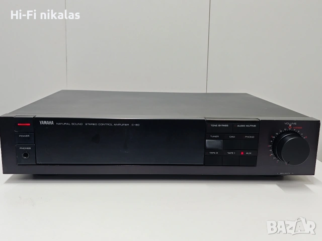 стерео предусилвател preamp Hi-Fi контролно аудио управление YAMAHA C-60, снимка 2 - Ресийвъри, усилватели, смесителни пултове - 54601786