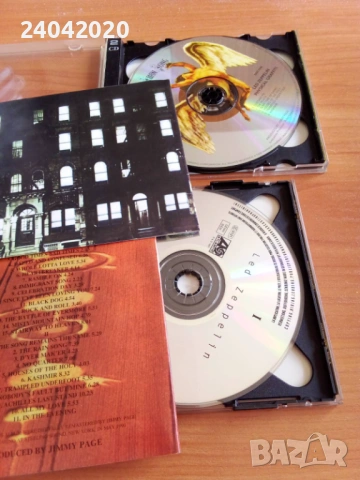 Led Zeppelin двойни матрични дискове, снимка 2 - CD дискове - 54228352