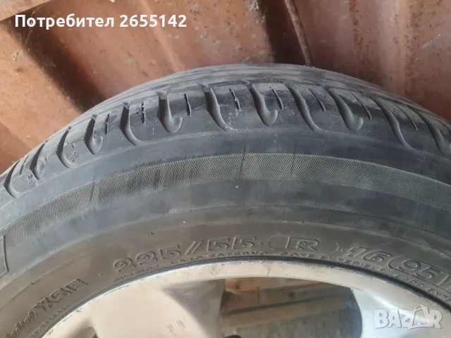 Джанти с гуми мерцедес , снимка 2 - Гуми и джанти - 55633561