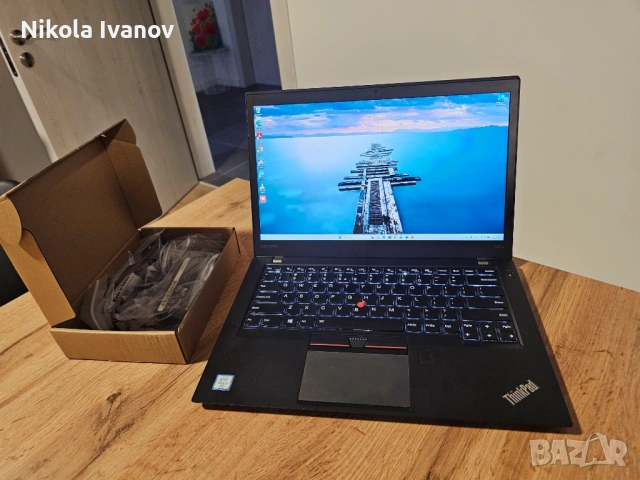 Lenovo ThinkPad T460s |14" FHD IPS|i5-6300U 2x3.00 Ghz | 12GB DDR4|256GB SSD DRAM|4ч. батерия|Win 11