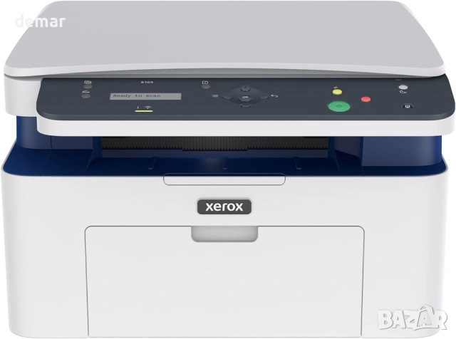 Безжичен многофункционален принтер Xerox B105, лазерен монохромен