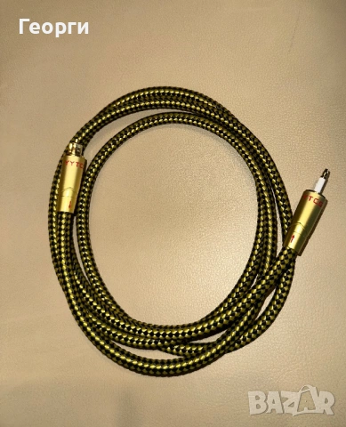 Висококачествен оптичен аудио кабел YYTCG  Toslink към 3.5mm Mini-Toslink (Hi-Fi Digital Optical)