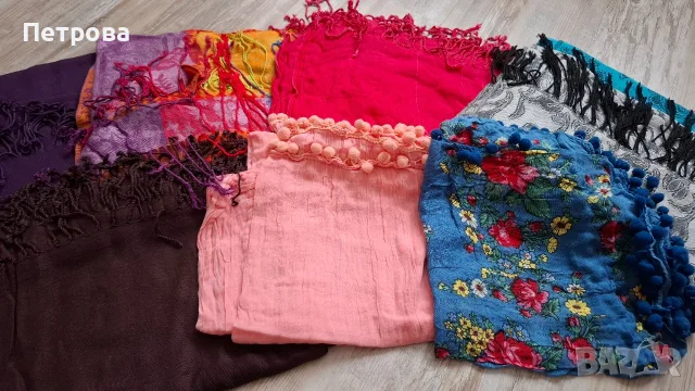 ZARA шал и други шалове, шапки и ръкавици, снимка 17 - Шалове - 38452908