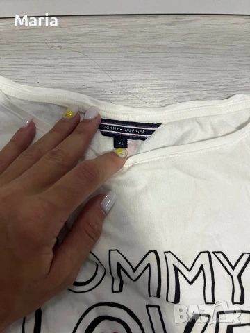 Оригинална детска блуза Tommy Hilfiger XS, снимка 3 - Детски Блузи и туники - 55127023