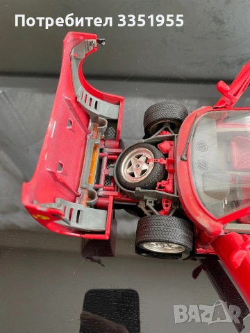 Ретро модел Ferrari F40 1/18, снимка 6 - Колекции - 54409014