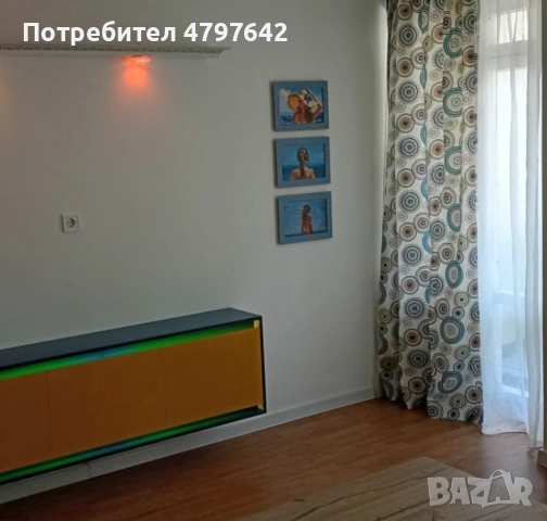 Едностаен под наем Мараша, снимка 2 - Апартаменти - 54619488