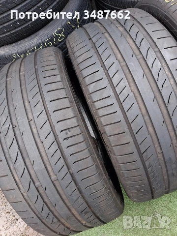 255 40 19 Континентал 4броя летни дот 2021г , снимка 3 - Гуми и джанти - 54080445
