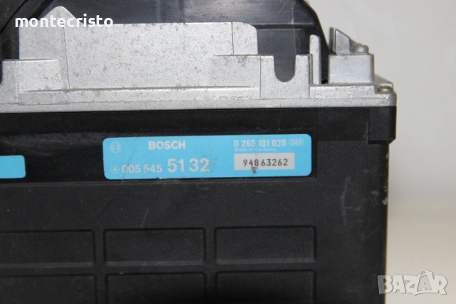 Компютър ABS Mercedes W124 (1984-1996г.) 0265101020 / 0 265 101 020 / 0055455132 / 005 545 51 32, снимка 2 - Части - 54532845
