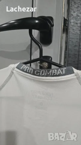 мъжки еластичен спортен потник Nike Pro M размер , снимка 6 - Тениски - 55607268