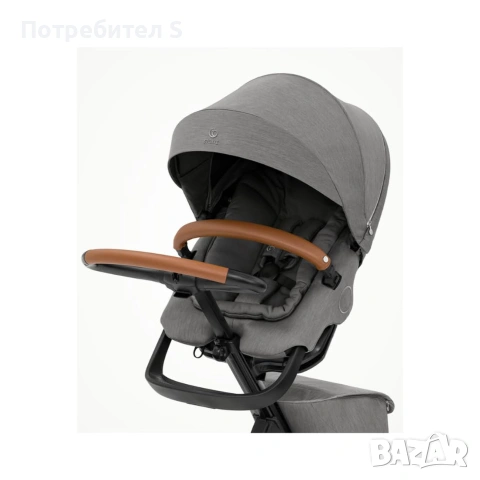 Бебешка количка Stokke® Xplory® X (цвят Modern Grey), снимка 2 - Детски колички - 55131343