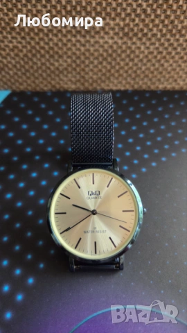 Мъжки часовник Q&Q Quartz, снимка 3 - Други - 54480102