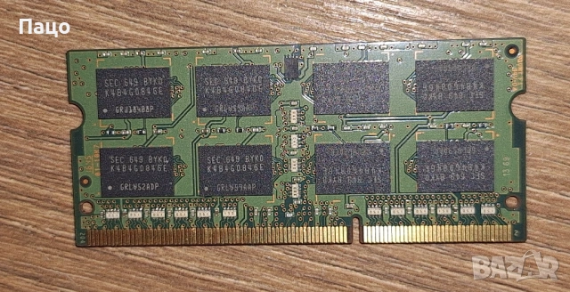 SAMSUNG Memory 8GB 2Rx8 PC3L-12800S, снимка 2 - Части за лаптопи - 54151017
