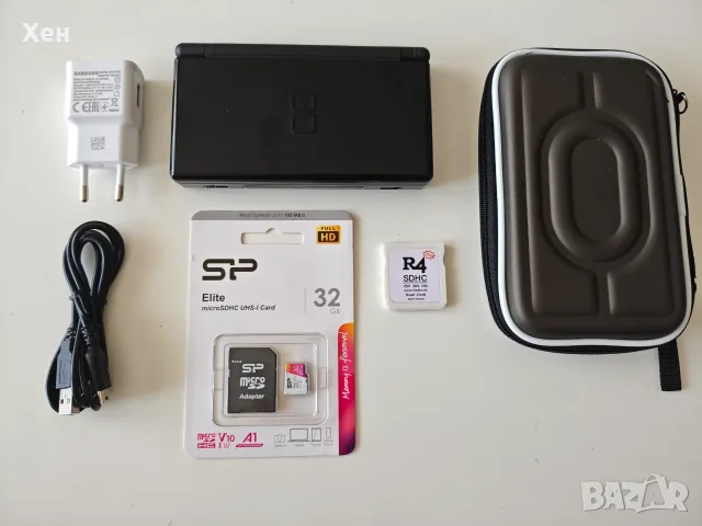 Nintendo DS Lite - R4 - качени много игри