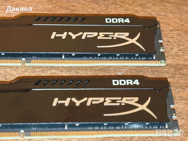 RAM памет Kingston HyperX FURY 2x8GB 2400MHz 15CL HX424C15FBK2/16, снимка 2 - RAM памет - 54743095