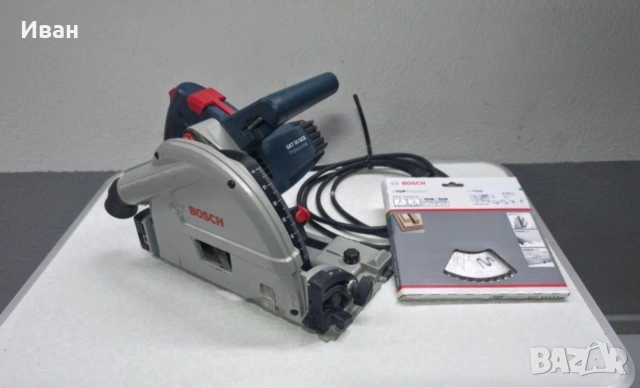 Професионален цинкуляр с потапяне Bosch Gkt 55 gce 165мм 1400w