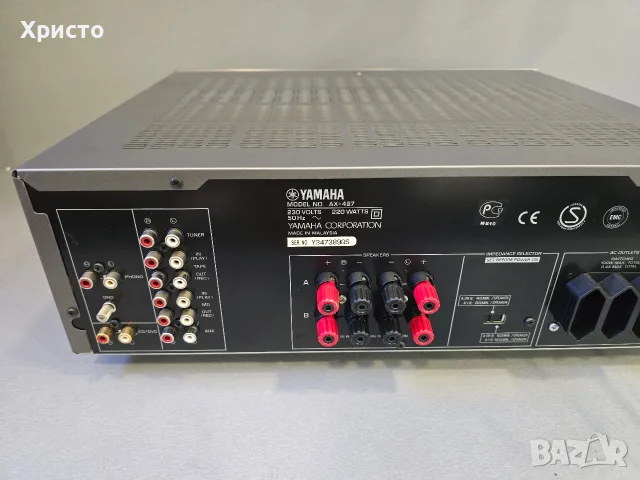 🔊📀 Yamaha AX-497 📀🔊, снимка 7 - Ресийвъри, усилватели, смесителни пултове - 55582059