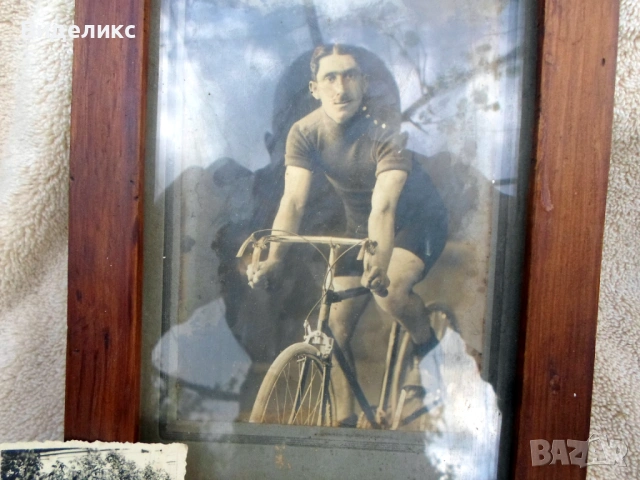 Стари снимки/колоездач/, снимка 3 - Антикварни и старинни предмети - 54497639