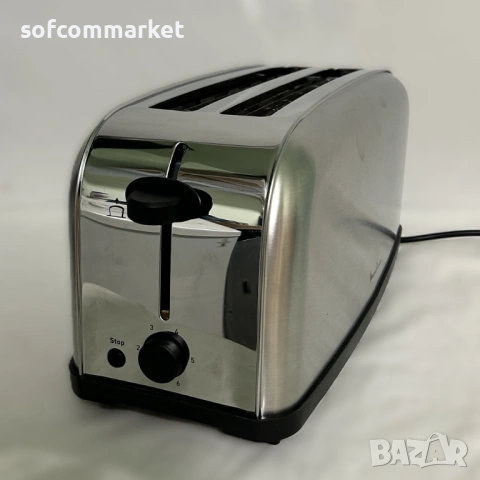 НОВ Тостер Moulinex Classic LS330D (1400W, за 4 филии) – С гаранция!, снимка 3 - Тостери - 54689158