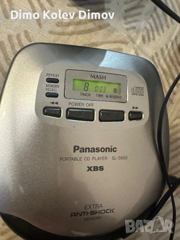 Panasonic SL-S650, Discman. Made in 🇯🇵 Ultra Rare!, снимка 3 - Аудиосистеми - 54900568