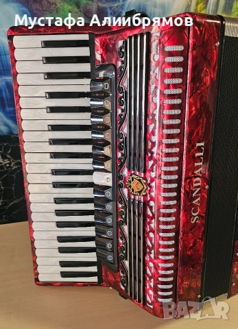 SKANDALLİ SUPER IV 120 баса, снимка 11 - Акордеони - 54127447
