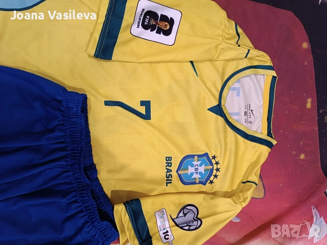 Екипи на Световното 2026 на Португалия с Роналдо и на Бразилия с Вини Джуниър , снимка 6 - Детски комплекти - 55104888