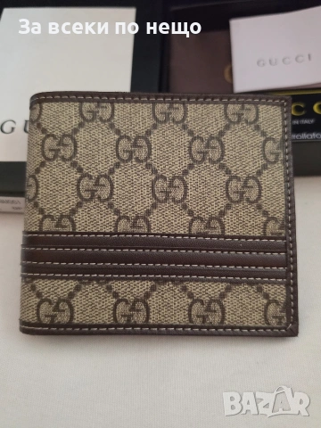 Портфейл GUCCI мъжки, снимка 3 - Портфейли, портмонета - 55152360