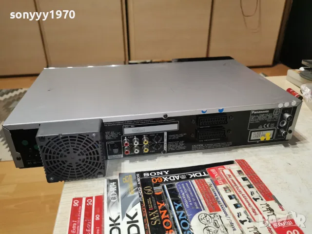 PANASONIC DMR-HS2EG HDD/DVD ВНОС SWISS 0208261922L4, снимка 9 - Плейъри, домашно кино, прожектори - 55512487