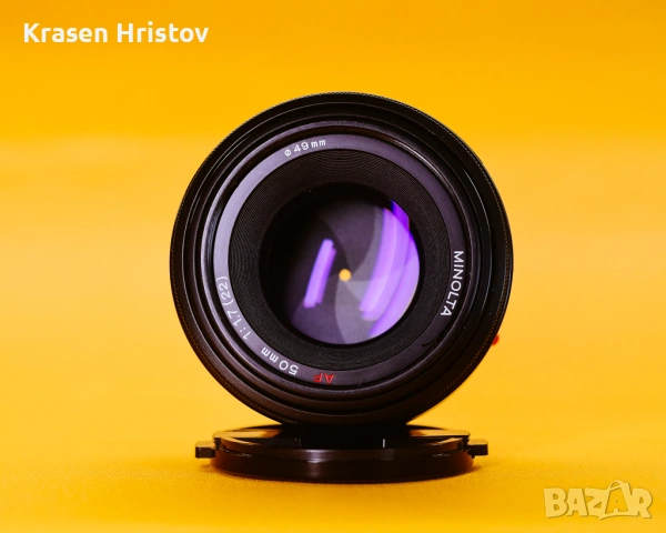 Minolta AF 50mm f/1.7 (Minolta/Sony A-mount), снимка 2 - Обективи и филтри - 54916616