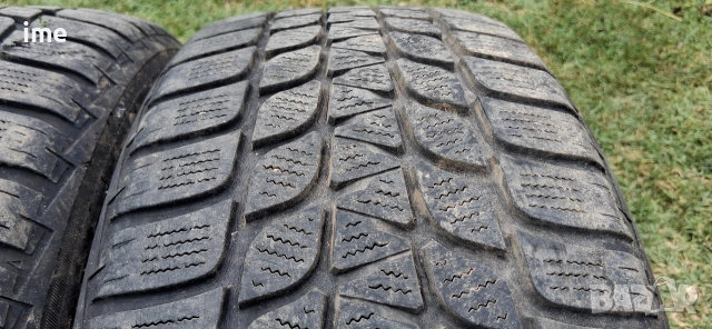 2бр зимни гуми 205/55R16 Bridgestone Blizzak. DOT 2707 6mm дълбочина на шарката. Цената е за 2бр., снимка 7 - Гуми и джанти - 55139956