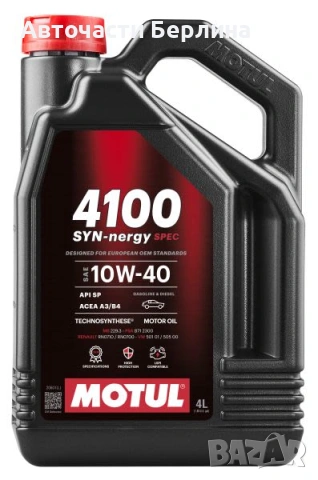 Моторно масло MOTUL 10W-40 ДВИГАТЕЛНО МАСЛО 4L