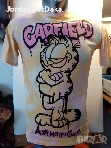 Тениска Garfield S#, снимка 2 - Тениски - 55678274