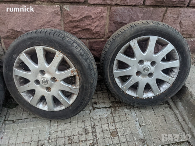 Джанти с гуми за Nissan Almera N16, снимка 2 - Гуми и джанти - 54415910