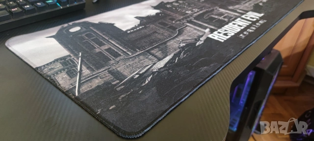 Resident Evil Requiem Mousepad R.P.D Racoon City Police Department Destroyed, снимка 4 - Джойстици и геймпадове - 54526048