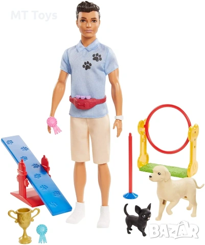 Barbie – Комплект треньор на кучета, снимка 2 - Кукли - 54990820