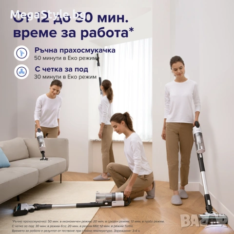Вертикална прахосмукачка Levoit LVAC-200, снимка 6 - Прахосмукачки - 55178361