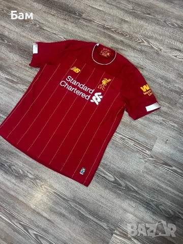Оригинална мъжка тениска New Balance x FC Liverpool размер ХЛ Сезон 19/20, снимка 3 - Тениски - 54960766
