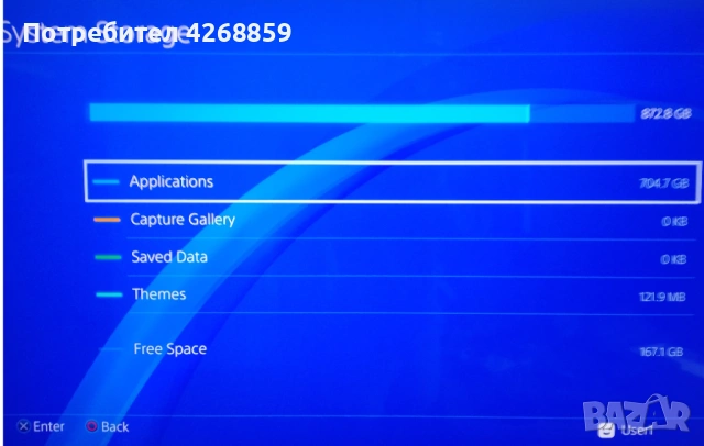 Хакнат PlayStation 4 PS4 Pro 1TB SW 11.00 + GoldHEN + 3 джойстка + 15 игри, снимка 9 - PlayStation конзоли - 54822101
