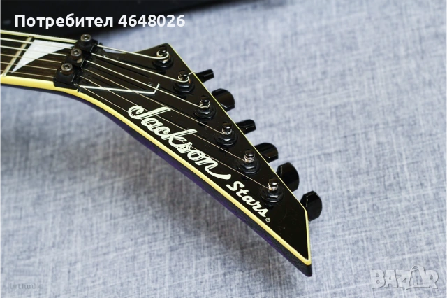 Электрокитара Jackson Stars Kelly KE-J2 Eerie Dess Swirl (Япония 2001), снимка 5 - Китари - 54988076