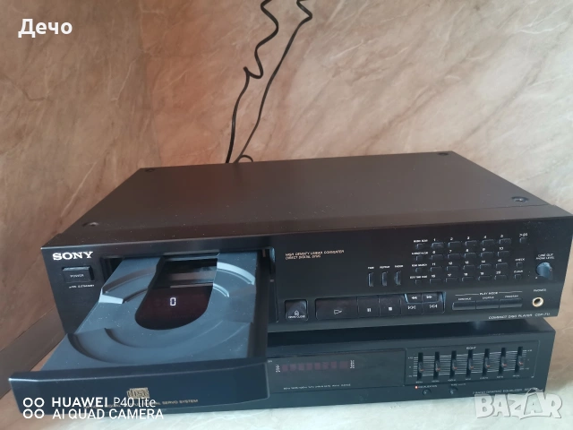 CD player Sony cdp-711, снимка 7 - Декове - 54752498